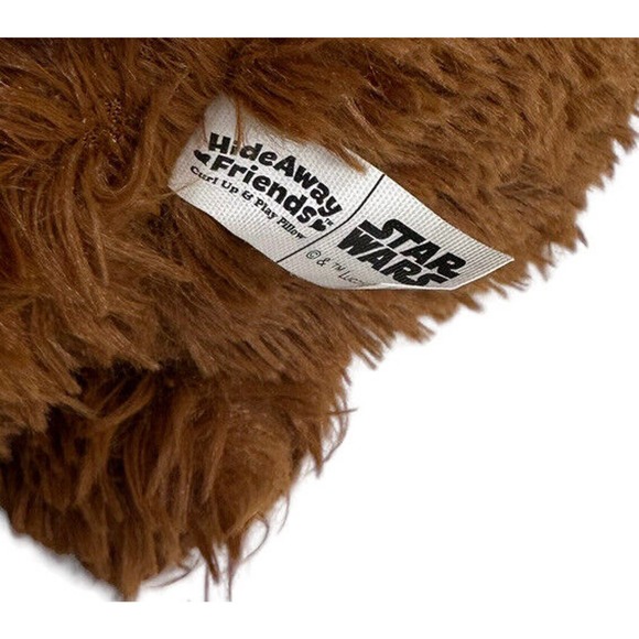 Disney Star Wars Hideaway Friends Chewbacca Plush Stuffed Animal Pillow 12" - Picture 8 of 8